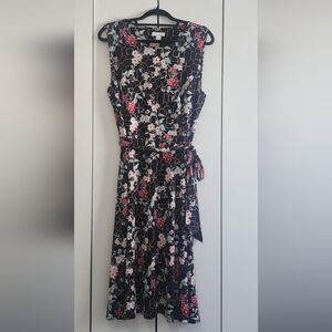 Floral Navy Dress